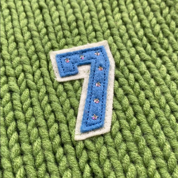 Abercrombie & Fitch Wool Blend Chunky Knit Long Sleeve Hoodie Sweater Jacket - Picture 12 of 16